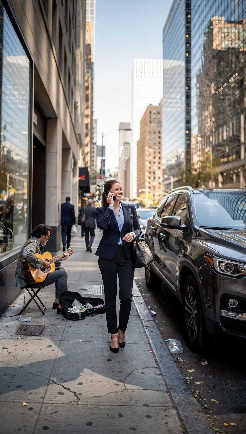 Счастливая семья в автомобиле, наслаждающаяся безопасной поездкой.