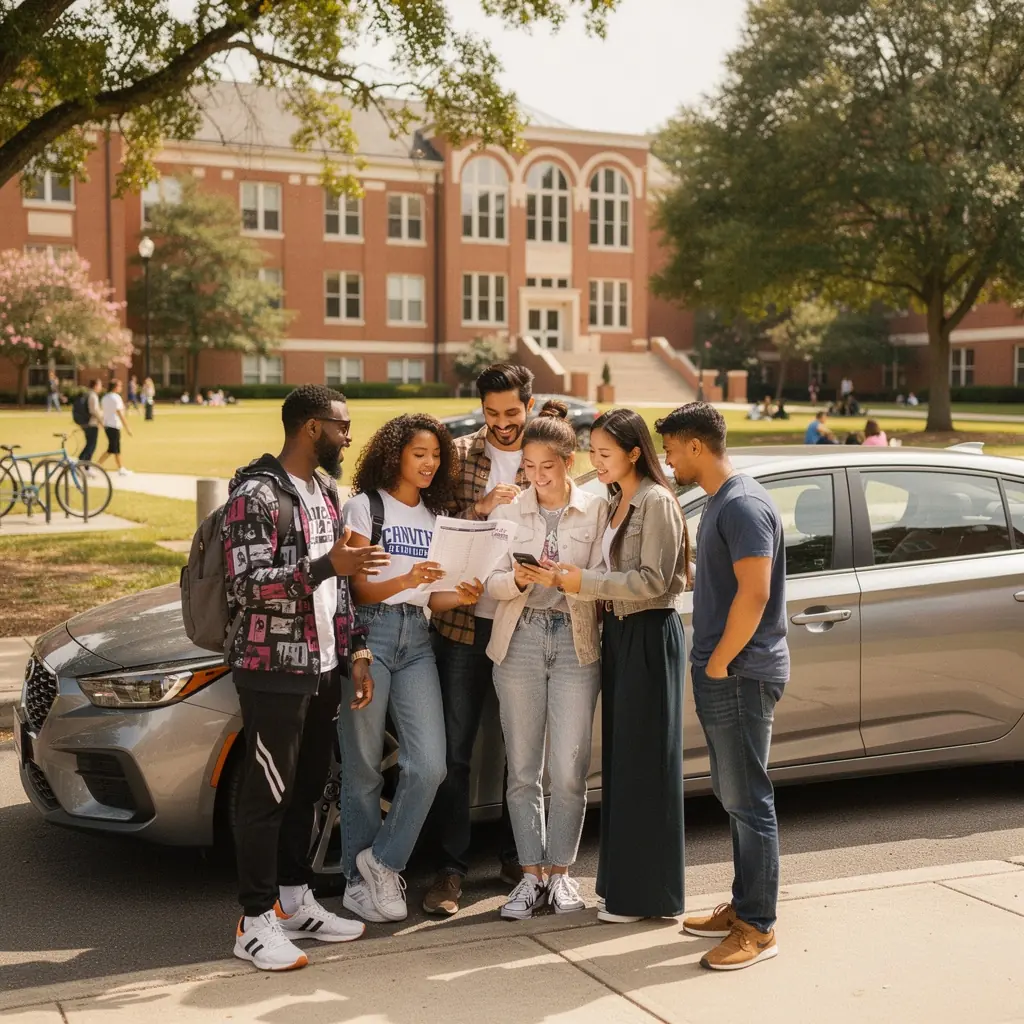 Символы экстренной помощи на дороге, представляющие поддержку 24/7 для водителей.