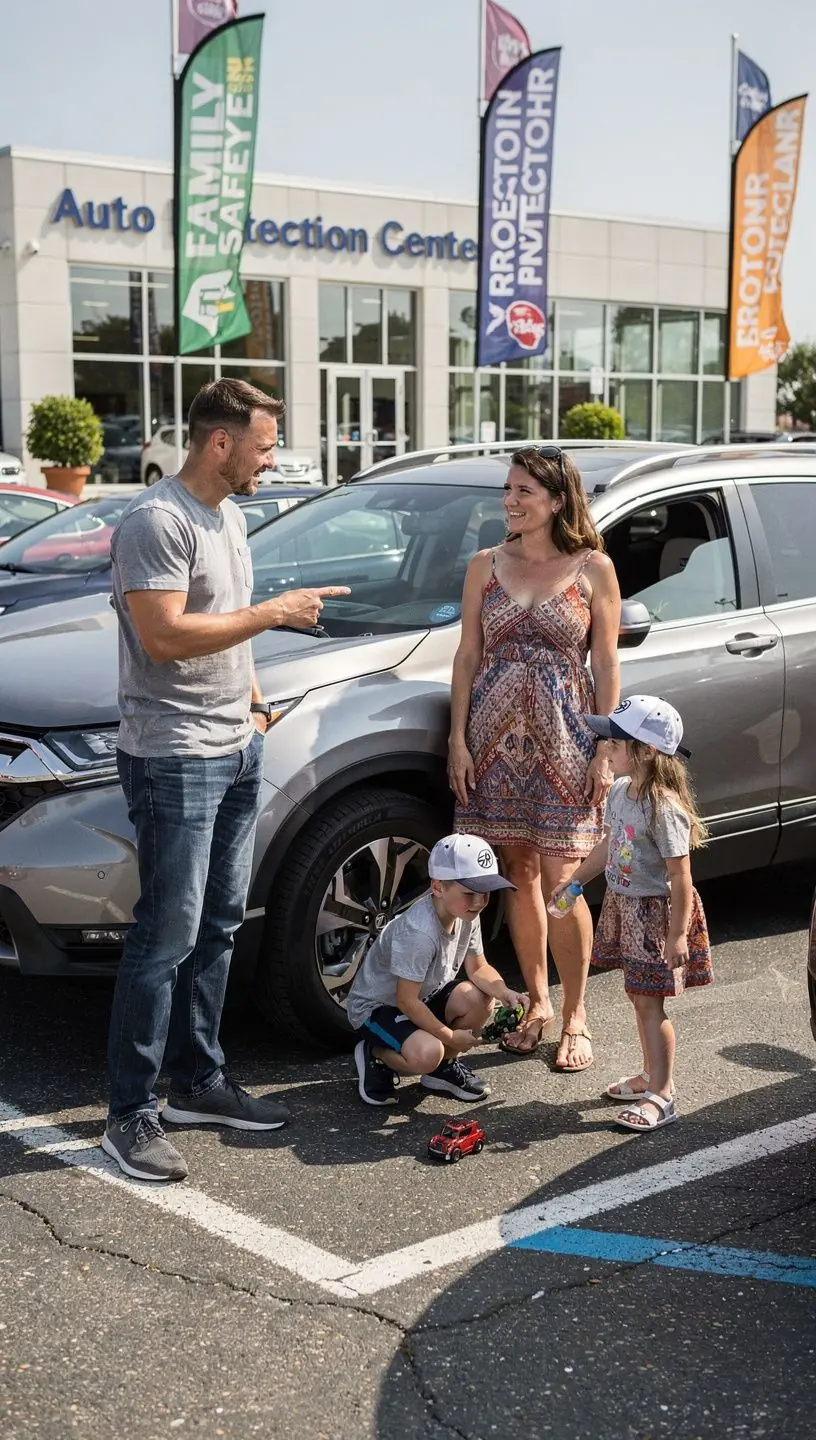 Автомобиль, охваченный защитой от несчастных случаев и ущерба.